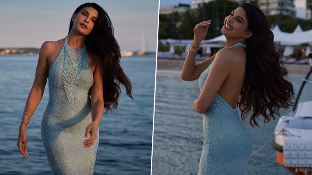 Jacqueline Fernandez Cannes Look: जैकलीन फर्नांडिस ने कान्स से शेयर की ग्लैमरस तस्वीरें, जलपरी लुक ने लूटी महफिल (View Pics)