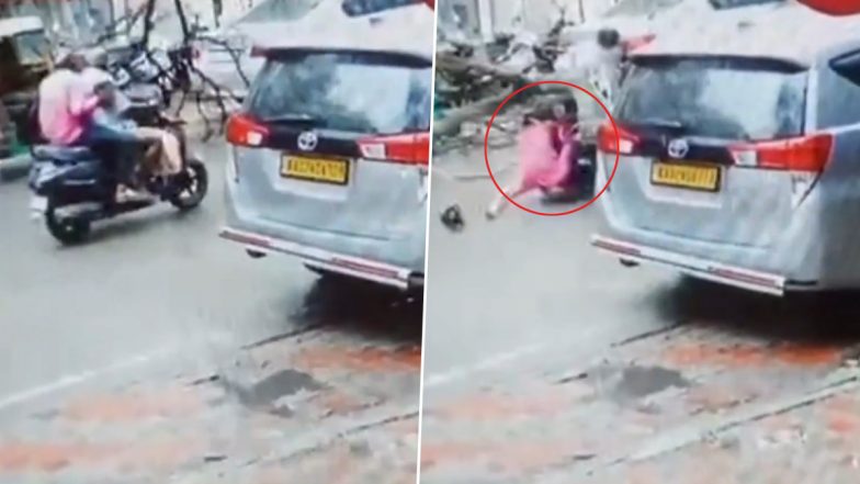 Bengaluru Tree Collapse: कोरमंगला में बाइक सवार पर पेड़ गिरने से एक व्यक्ति की मौत और दूसरा गंभीर रूप से घायल, सीसीटीवी वीडियो आया सामने