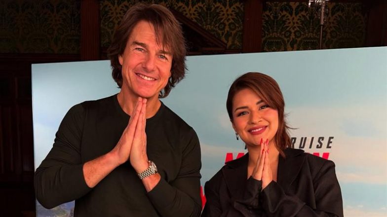 Avneet Kaur Meets Tom Cruise: हॉलीवुड स्टार टॉम क्रूज से मिलीं अवनीत कौर, इंस्टाग्राम पर शेयर की तस्वीरें (View Pics)