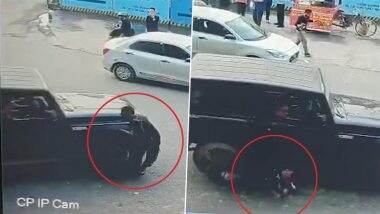 Delhi: वसंत कुंज में ड्राइवर को हॉर्न न बजाने को कहने पर सुरक्षा गार्ड को एसयूवी ने कुचला, आरोपी गिरफ्तार (देखें वीडियो)