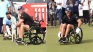 AB de Villiers Plays Cricket With Wheelchair Team: मुंबई के मरीन लाइन्स पर AB डिविलियर्स ने व्हीलचेयर क्रिकेट टीम संग खेला मैच, देखें दिल जीतने वाला वीडियो