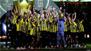 Al-Ittihad Win King Cup of Champions 2024-25: कैरिम बेंज़ेमा के दोहरे धमाके से अल-इत्तिहाद ने जीता किंग कप, अल-कादिसियाह को 3-1 से हराया