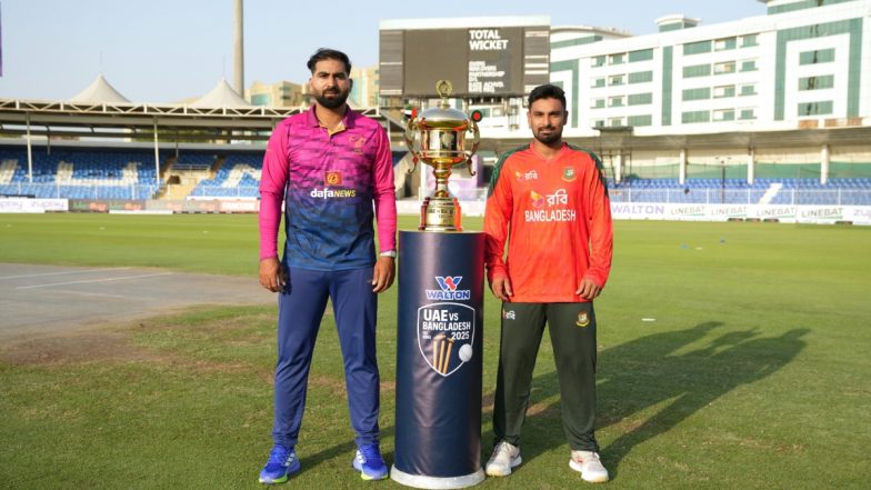 UAE vs BAN, 2nd T20I Match Winner Prediction: संयुक्त अरब अमीरात बनाम बांग्लादेश के बीच होगी कांटे की टक्कर, मैच से पहले जानें कौनसी टीम मार सकती हैं बाजी