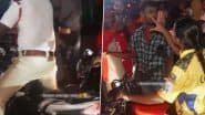 CSK Fangirl Ridding Bike Trolls RCB Fan: आरसीबी फैन को बाइक पर बैठी सीएसके गर्ल ने दिया करारा जवाब, ट्रैफिक पुलिस की एंट्री और उसका स्वैग वीडियो हुआ वायरल