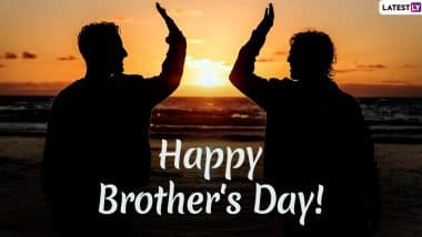 National Brother’s Day 2025: राष्ट्रीय भाई दिवस पर अपने भाइयों को ये भावनात्मक कोट्स भेज कर अपनी पुरानी स्मृतियां शेयर करें! National Brother’s Day 2025: राष्ट्रीय भाई दिवस पर अपने भाइयों को ये भावनात्मक कोट्स भेज कर अपनी पुरानी स्मृतियां शेयर करें!
