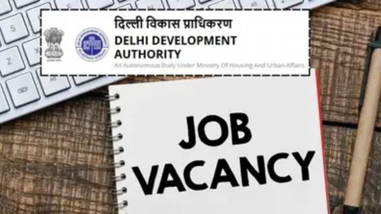 DDA Bharti 2025: दिल्ली में 1383 सरकारी पदों पर बंपर भर्ती, 10वीं पास से लेकर ग्रेजुएट तक के लिए मौका