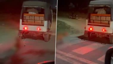 Shocking Video: ग्रेटर नोएडा में ड्राइवर ने कुत्ते को ई-रिक्शा के पीछे बांधकर कई KM तक घसीटा, वीडियो वायरल होने पर गिरफ्तार