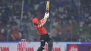 SRH vs KKR, IPL 2025 68th Match 1st Inning Scorecard: सनराइजर्स हैदराबाद ने कोलकाता नाइट राइडर्स को दिया 279 रनों का लक्ष्य, हेनरिक क्लासेन ने खेली धमाकेदार शतकीय पारी; यहां देखें पहली पारी का स्कोरकार्ड