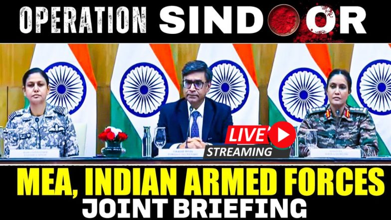India  Briefing Today Live: पाकिस्तानी हमलों और जवाबी कार्रवाई पर भारत सरकार की प्रेस कॉन्फ्रेंस