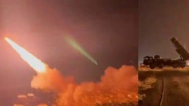 Fateh-1 Missile Attack Video: भारत पर पाकिस्तान का फतेह-1 मिसाइल से हमला, एयर डिफेंस सिस्टम ने नाकाम किया हमला Fateh-1 Missile Attack Video: भारत पर पाकिस्तान का फतेह-1 मिसाइल से हमला, एयर डिफेंस सिस्टम ने नाकाम किया हमला