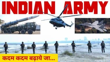 INDIAN ARMY VIDEO: बॉर्डर पर भारतीय सेना का तांडव! दुश्मनों की रूह तक कांप उठी, वीडियो में देखें कैसे तबाह हुई पाकिस्तानी चौकियां INDIAN ARMY VIDEO: बॉर्डर पर भारतीय सेना का तांडव! दुश्मनों की रूह तक कांप उठी, वीडियो में देखें कैसे तबाह हुई पाकिस्तानी चौकियां