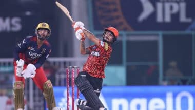 RCB vs SRH, TATA IPL 2025 65th Match 1st Inning Scorecard: सनराइजर्स हैदराबाद ने रॉयल चैलेंजर्स बेंगलुरु को दिया 232 रनों का लक्ष्य, ईशान किशन ने खेली धमाकेदार पारी; यहां देखें पहली पारी का स्कोरकार्ड