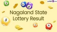 Nagaland Dear Lottery Sambad Result Today 8 PM: किसने जीते 1 करोड़ और किसे मिला 5 लाख का इनाम, देखें "Dear Pelican Wednesday" स्टेट लॉटरी में किसकी चमकी किस्मत