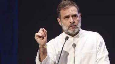 अमेरिका में राहुल गांधी ने भगवान राम को बताया 'काल्पनिक', BJP ने कहा- हिंदू आस्था का हुआ अपमान