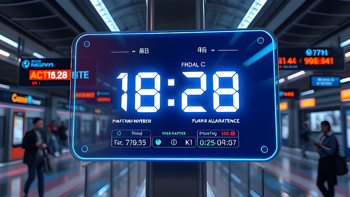 Train Time Watch Indian Railway Digital Clock Contest: डिजाइन करें भारतीय रेलवे के लिए ...