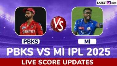 Punjab Kings vs Mumbai Indians Match Scorecard: पंजाब किंग्स बनाम मुंबई इंडियंस के मैच का स्कोरकार्ड Live