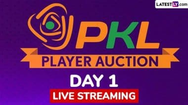 PKL 2025 Auction Live Streaming: प्रो कबड्डी लीग में खिलाड़ियों पर होगी बारिश, यहां जानें कब, कहां और कैसे देखें पीकेएल ऑक्शन का लाइव प्रसारण