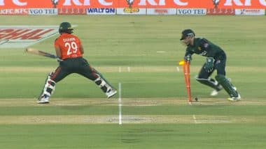 Pakistan Beat Bangladesh 1st T20I Match Match Scorecard: पहले टी20 में पाकिस्तान ने बांग्लादेश को 37 रनों से रौंदा, हसन अली ने की घातक गेंदबाजी, सीरीज में बनाई 1-0 की बढ़त; यहां देखें PAK बनाम BAN मैच का स्कोरकार्ड