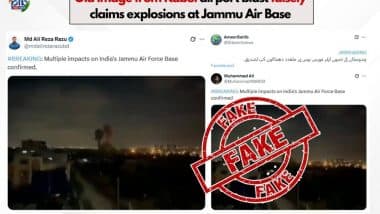 Fact Check: अफगानिस्तान के काबुल एयरपोर्ट को बताया जम्मू एयरफोर्स बेस, फर्जी खबर फैलाकर गुमराह करने की कोशिश; जानें वायरल दावे का असली सच Fact Check: अफगानिस्तान के काबुल एयरपोर्ट को बताया जम्मू एयरफोर्स बेस, फर्जी खबर फैलाकर गुमराह करने की कोशिश; जानें वायरल दावे का असली सच