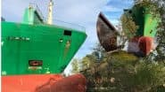 Norway Container Ship Accident: घर के बगीचे में अचानक घुसा कंटेनर जहाज, बाल-बाल बचा बेडरूम में सो रहा शख्स; नॉर्वे के ट्रॉनहेम शहर में हुआ हादसा (Watch Video)