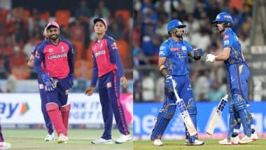 RR vs MI, TATA IPL 2025 50th Match Winner Prediction: рд░рд╛рдЬрд╕реНрдерд╛рди рд░реЙрдпрд▓реНрд╕ рдмрдирд╛рдо рдореБрдВрдмрдИ рдЗрдВрдбрд┐рдпрдВрд╕ рдХреЗ рдмреАрдЪ рдЖрдЬ рд╣реЛрдЧреА рдХрд╛рдВрдЯреЗ рдХреА рдЯрдХреНрдХрд░, рдореИрдЪ рд╕реЗ рдкрд╣рд▓реЗ рдЬрд╛рдиреЗрдВ рдХреМрдирд╕реА рдЯреАрдо рдорд╛рд░ рд╕рдХрддреА рд╣реИрдВ рдмрд╛рдЬреА