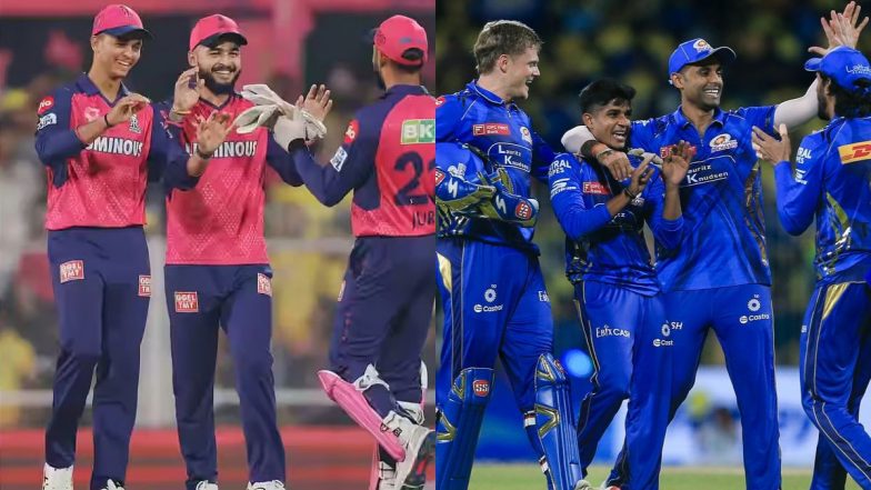 RR vs MI, TATA IPL 2025 50th Match Key Players To Watch Out: मुंबई इंडियंस को हराकर सीजन की चौथी जीत दर्ज करना चाहेगी राजस्थान रॉयल्स, इन धुरंधर खिलाड़ियों पर होगी सबकी निगाहें
