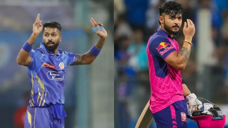 RR vs MI, TATA IPL 2025 50th Match Toss Update And Live Scorecard: राजस्थान रॉयल्स के कप्तान रियान पराग ने जीता टॉस, पहले गेंदबाजी करने का किया फैसला; यहां देखें दोनों टीमों की प्लेइंग इलेवन और लाइव स्कोरकार्ड