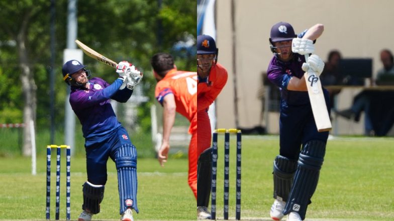 Scotland vs Netherlands, 67th Match 1st Inning Scorecard: नीदरलैंड ने स्कॉटलैंड को दिया 381 रनों का लक्ष्य, रिची बेरिंगटन और ब्रैंडन मैकमुलेन ने खेली शानदार पारी; यहां देखें पहली पारी का स्कोरकार्ड