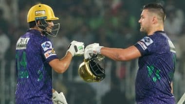 Islamabad United vs Quetta Gladiators, PSL 2025 26th Match 1st Inning Scorecard: क्वेटा ग्लेडियेटर्स ने इस्लामाबाद यूनाइटेड के सामने रखा 264 रनों का टारगेट, रिले रोसौव और हसन नवाज ने जड़ा ताबड़तोड़ शतक; यहां देखें पहली पारी का स्कोरकार्ड