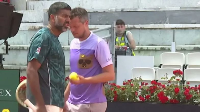 French Open 2025: रोहन बोपन्ना और एडम पाव्लासेक की जोड़ी ने फ्रेंच ओपन के तीसरे दौर में बनाई जगह, फ्रांसीसी जोड़ी को दी मात