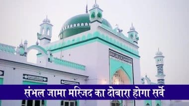 Sambhal Jama Masjid Survey: संभल जामा मस्जिद विवाद मामले में इलाहाबाद HC से मुस्लिम पक्ष की PIL खारिज, मस्जिद का दोबारा होगा सर्वे