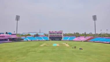 RR vs PBKS, Jaipur Weather Forecast: рдкрдВрдЬрд╛рдм рдХрд┐рдВрдЧреНрд╕ рдмрдирд╛рдо рд░рд╛рдЬрд╕реНрдерд╛рди рд░реЙрдпрд▓реНрд╕ TATA IPL 2025 рдкрд░ рдмрд╛рд░рд┐рд╢ рдХрд╛ рд╕рд╛рдпрд╛? рдпрд╣рд╛рдВ рдЬрд╛рдиреЗрдВ рдХреИрд╕рд╛ рд░рд╣реЗрдЧрд╛ рдЬрдпрдкреБрд░ рдХреЗ рдореМрд╕рдо рдХрд╛ рд╣рд╛рд▓