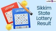 Sikkim State Lottery Result Today: इंतजार खत्म! सिक्किम स्टेट लॉटरी 'Dear Donor Saturday' का रिजल्ट जारी, यहां देखें पूरी विनर लिस्ट
