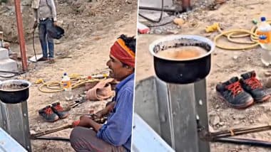 चाय बनाने के लिए शख्स ने भिड़ाया ऐसा जबरदस्त जुगाड़, Viral Video देख तारीफ करने से खुद को नहीं रोक पाएंगे आप