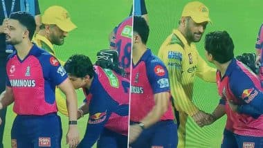 वैभव सूर्यवंशी बने IPL के नए स्टार, धोनी के पैर छूकर लिया आशीर्वाद; Video हुआ वायरल