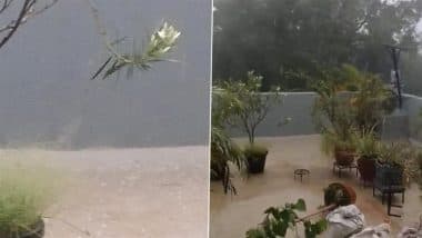 बेंगलुरु में झमाझम बारिश, कल्याण नगर, बनासवाड़ी और CBD इलाके में खूब बरसे बादल, देखें Videos