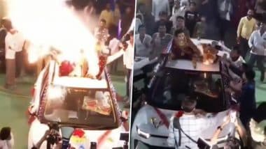 Viral Video: शादी में शोबाजी करना पड़ा भारी, कोल्ड फायर गन में ब्लास्ट के कारण दूल्हे के पगड़ी में लगी आग
