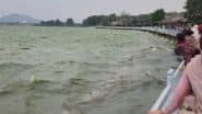 Srinagar: डल झील में पलटी शिकारा; पर्यटक मदद के लिए चिल्लाए, तेज हवाओं ने बढ़ाई मुश्किलें; Video
