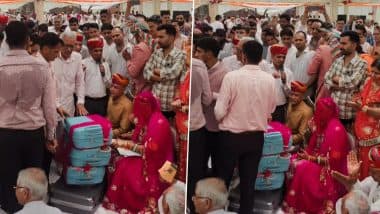 Video: 1 किलो सोना, पेट्रोल पंप, 210 बीघा जमीन, 1.51 करोड़ रुपये कैश; भांजे की शादी में 21 करोड़ का मायरा