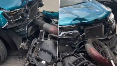 Bengaluru Road Rage: पेट्रोल पंप के बाहर कार-बाइक की टक्कर के बाद महिला ने खून से लथपथ बाइकर को दी गंदी-गंदी गालियां, वीडियो वायरल