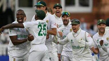 South Africa vs Australia, ICC WTC Final Day 3 Live Streaming: दक्षिण अफ्रीका और ऑस्ट्रेलिया के बीच आज खेला जाएगा WTC फाइनल के तीसरे दिन का खेल, यहां जानें भारत में कब, कहां और कैसे उठाए लाइव मुकाबले का लुफ्त South Africa vs Australia, ICC WTC Final Day 3 Live Streaming: दक्षिण अफ्रीका और ऑस्ट्रेलिया के बीच आज खेला जाएगा WTC फाइनल के तीसरे दिन का खेल, यहां जानें भारत में कब, कहां और कैसे उठाए लाइव मुकाबले का लुफ्त