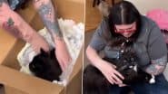 Woman Freeze-Dries Her Deceased Cat: महिला ने अपनी मृत बिल्ली को अपने पास हमेशा रखने के लिए उसे फ्रीज-ड्राई किया, देखें वीडियो