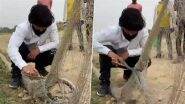 UP: जौनपुर में रेस्क्यू के दौरान यूट्यूबर मुरलीवाले हौसला को कोबरा ने काटा, हालत गंभीर (वीडियो वायरल)