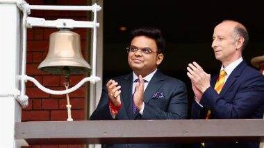 Jay Shah Rings Bell at Lord's: WTC फाइनल से पहले ऐतिहासिक लॉर्ड्स की घंटी बजाना मेरे लिए गर्व और सौभाग्य की बात; ICC प्रेसिडेंट जय शाह का भावुक बयान