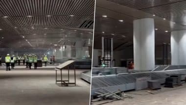 Navi Mumbai International Airport: नवी मुंबई का इंटरनेशनल एयरपोर्ट जल्द होगा शुरू, देखें भीतर से कैसा है नजारा;VIDEO Navi Mumbai International Airport: नवी मुंबई का इंटरनेशनल एयरपोर्ट जल्द होगा शुरू, देखें भीतर से कैसा है नजारा;VIDEO