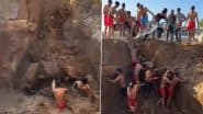 Viral Video: रीच और एंगेजमेंट के नाम पर बच्चों की जिंदगी से खिलवाड़, गड्ढों में कूदाकर दी जा रही डिफेंस की जानलेवा 'ट्रेनिंग'; क्या हादसे के बाद जागेगी सरकार?