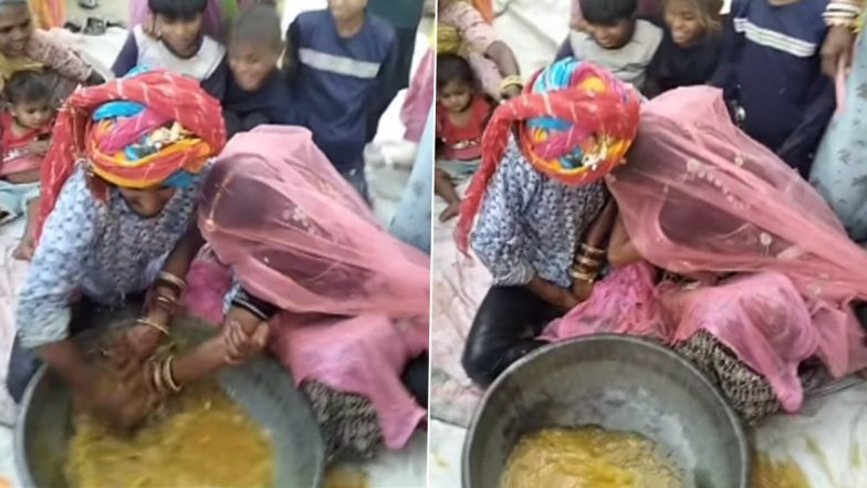Viral Video: अंगूठी ढूंढने की कोशिश में पति-पत्नी में हुई तीखी नोकझोंक, वीडियो देख हो जाएंगे लोट- पोट