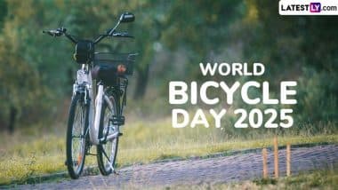 World Bicycle Day 2025: किस देश को साइकिल का देश कहा जाता है? जानें विश्व साइकिल दिवस पर इसका रोचक इतिहास एवं इसके तमाम लाभ! World Bicycle Day 2025: किस देश को साइकिल का देश कहा जाता है? जानें विश्व साइकिल दिवस पर इसका रोचक इतिहास एवं इसके तमाम लाभ!