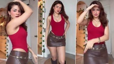 Avneet Kaur Dance Video: रेड टॉप और मिनी स्कर्ट में अवनीत कौर का डांस वीडियो वायरल, फैंस बोले- 'Got Moves' (Watch Video)