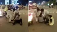 Mumbai Airport Fight: मुंबई एयरपोर्ट पर जमकर मारपीट, सिक्योरिटी गार्ड्स और कैब ड्राइवर्स ने एक दुसरे पर लात घूसे बरसाएं, वीडियो आया सामने (Watch Video)